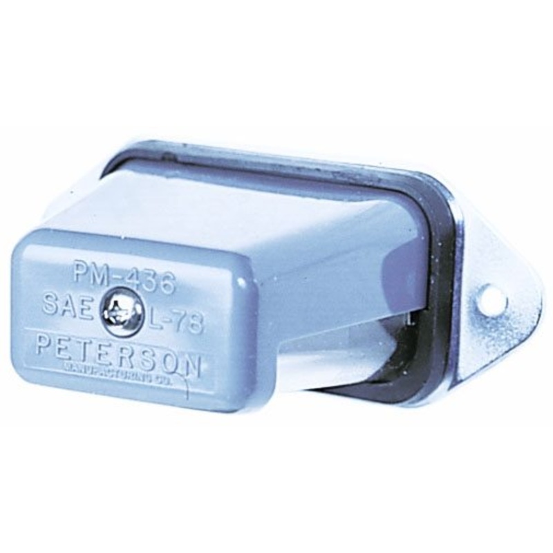PM   M436   Clear   License Plate Light