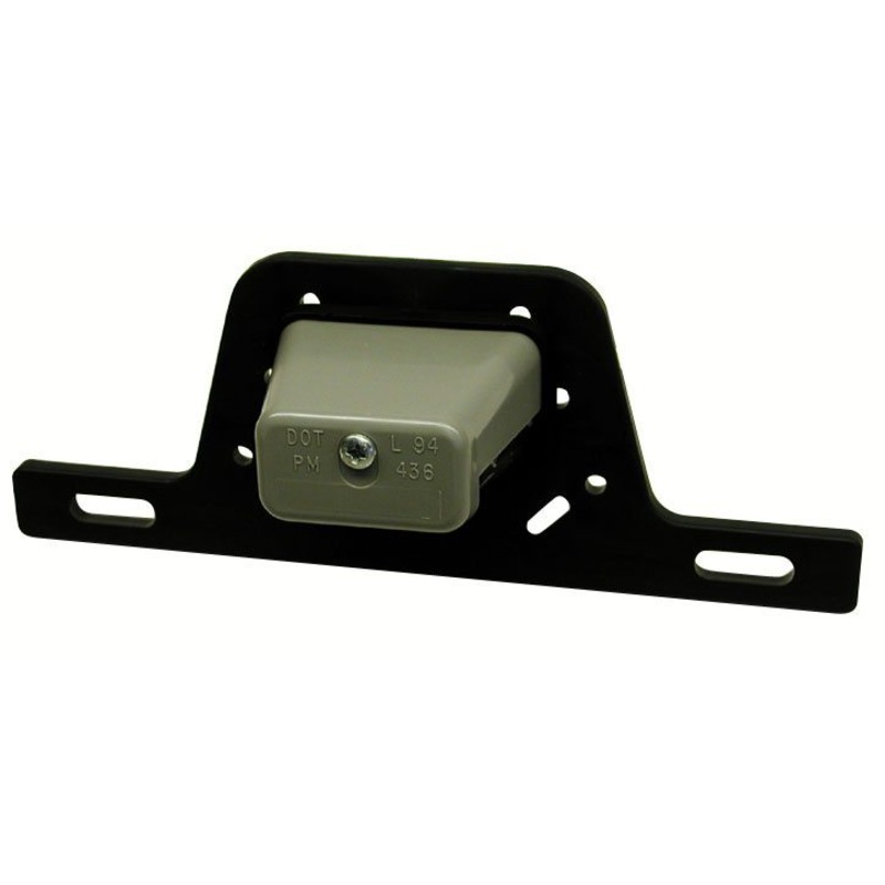 PM   M436B-P   Clear w-Poly Bracket    License Plate Light