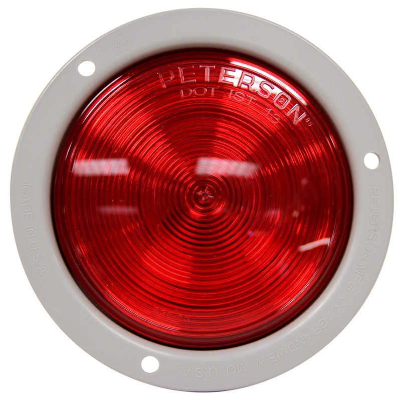 PM   M824R   Flange Mount   4″ Round LED Stop, Turn & Tail Lights