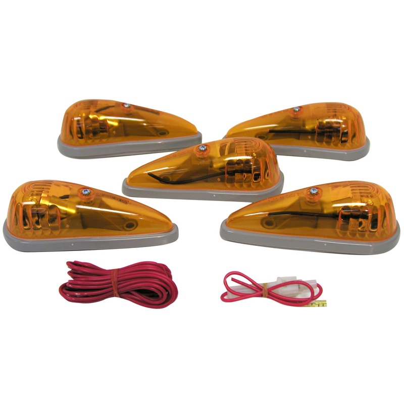 PM V118KA 5 Light Amber Kit Ford Cab Marker Light (5 Pcs)