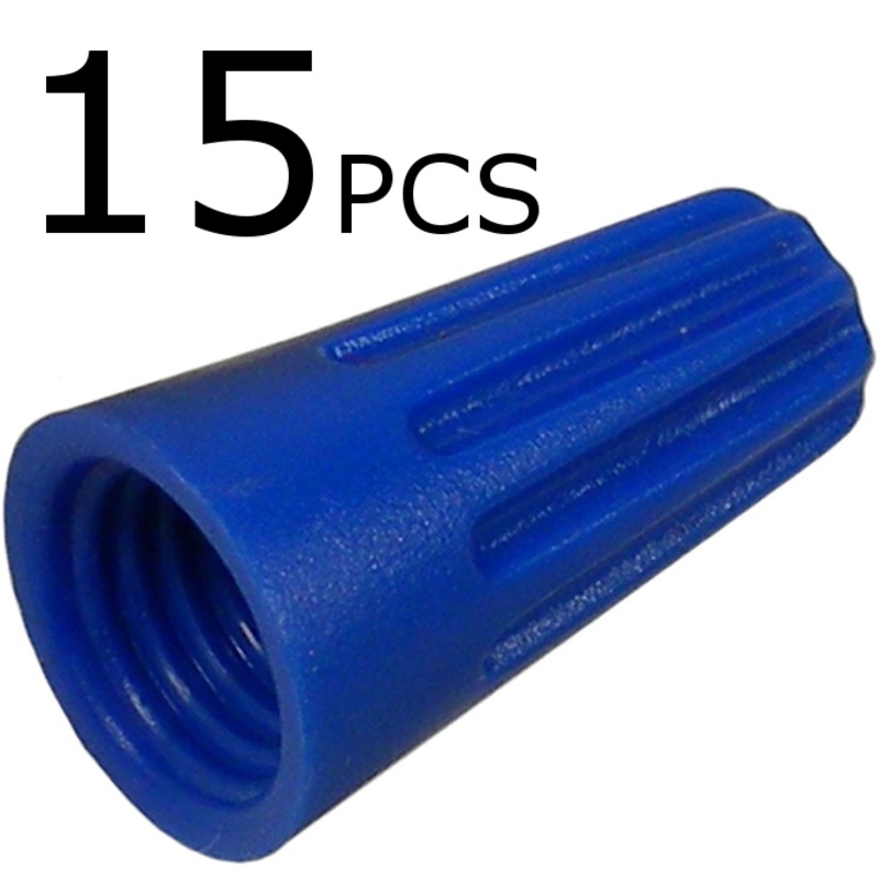 PM   V1544KT   Blue 22-16 AWG Qty 15   Wire Nut