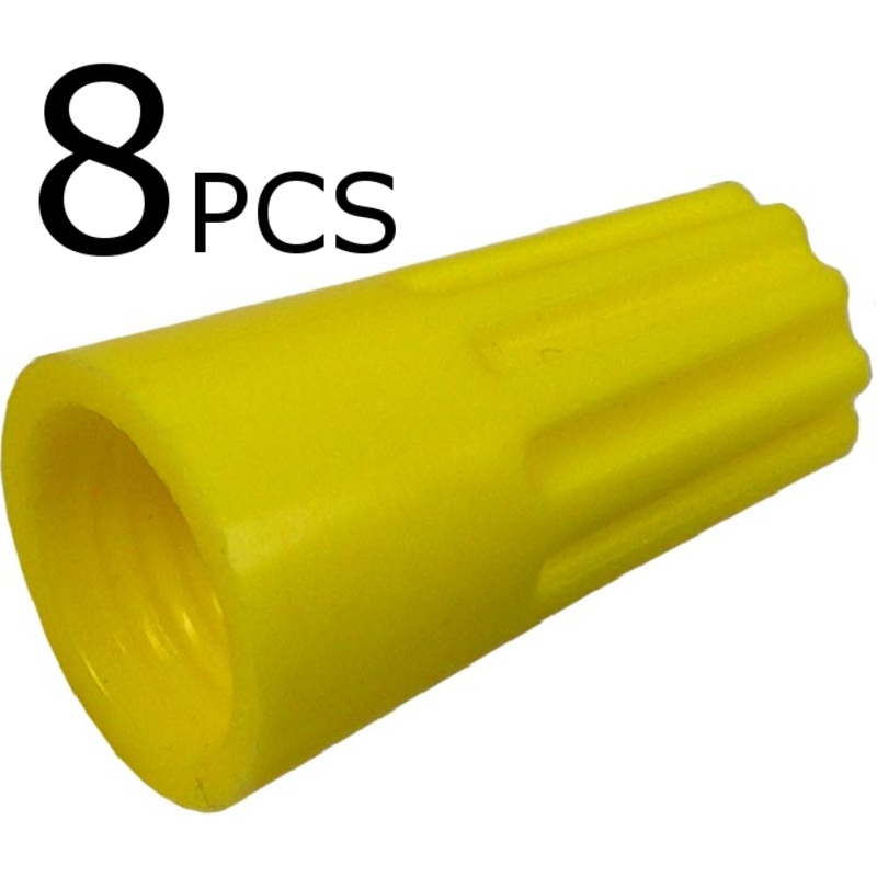 PM   V1546KT   Yellow 18-12 AWG Qty 8   Wire Nut