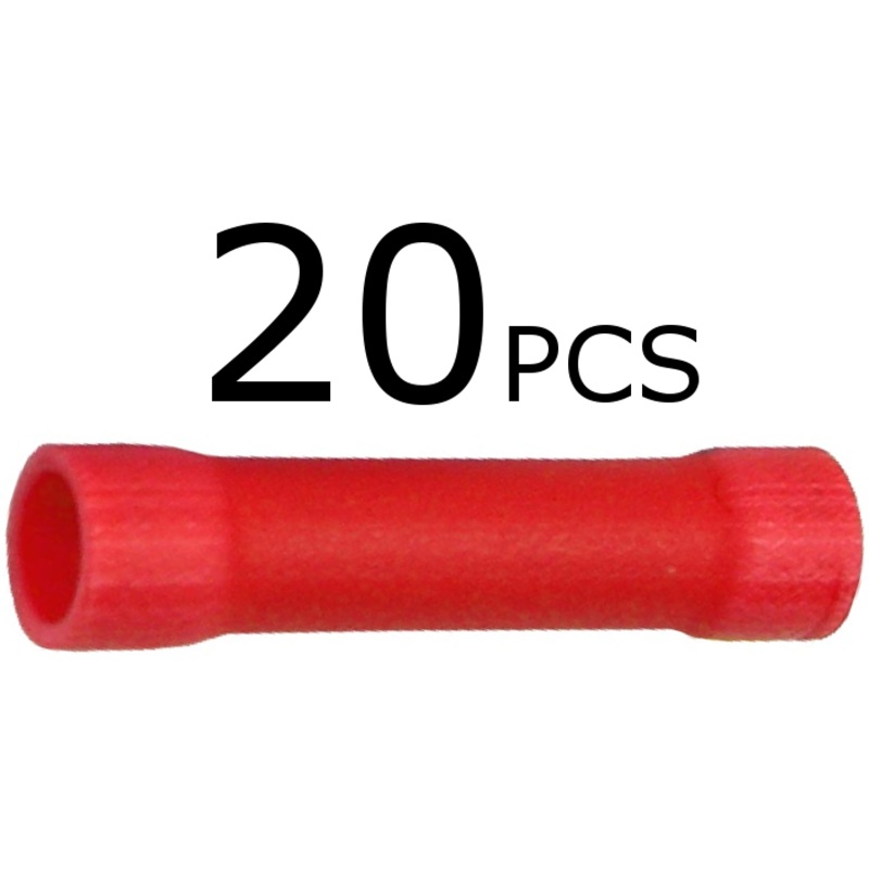 PM   V1700KT   Vinyl Butt Connector Qty 20   Vinyl Butt Connector