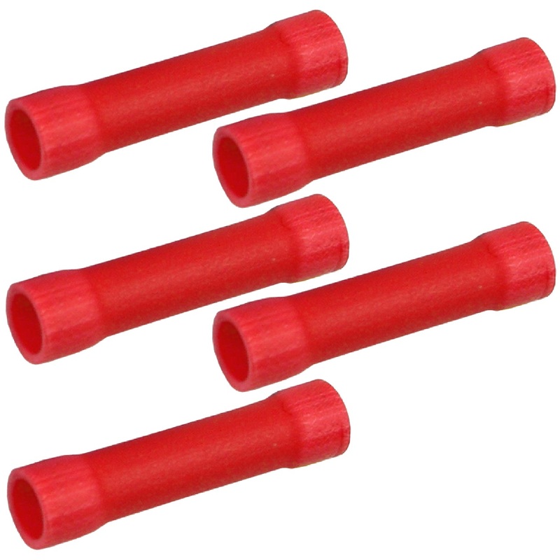 PM  V1700QT   Vinyl Butt Connector Qty 5   Vinyl Butt Connector