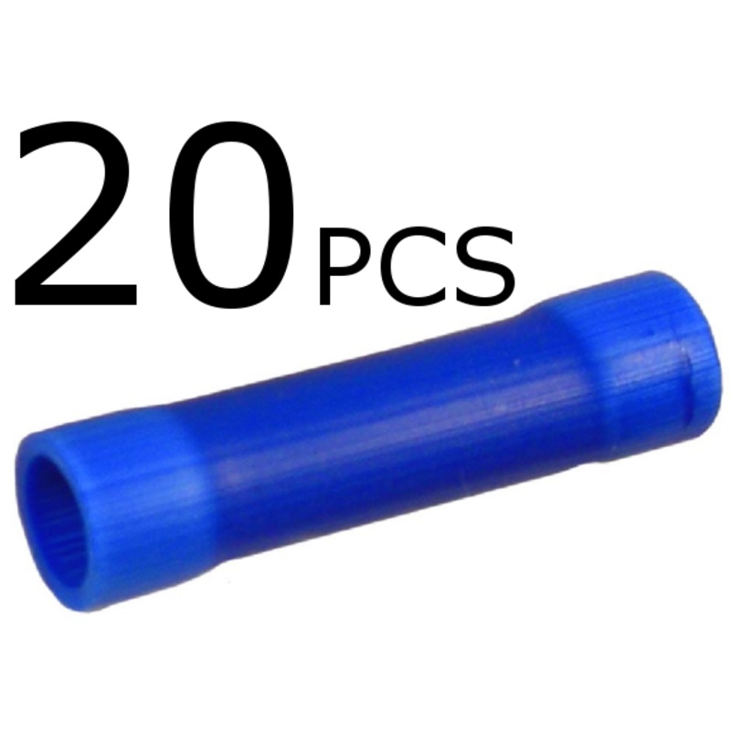 PM  V1800KT   Vinyl Butt Connector Qty 20   Vinyl Butt Connector