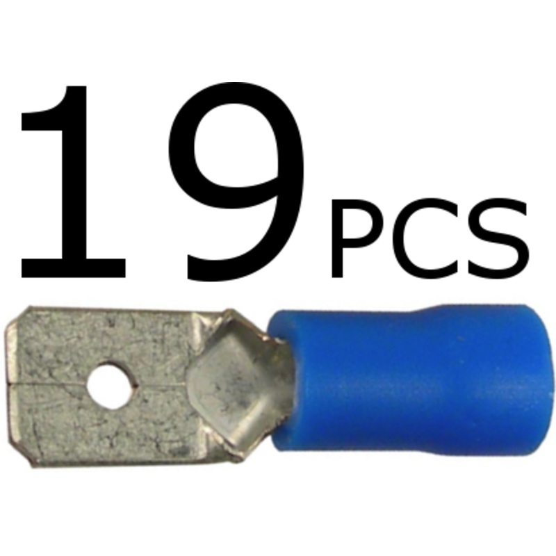 PM   V1856KT   Vinyl .250″ Male Qty 19   Vinyl .250″ Male