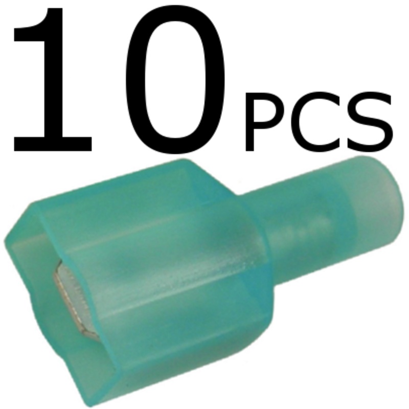 PM   V1864KT   Nylon .250″ Fully Insulated Male Qty. 10   Nylon Fully Insulated Male