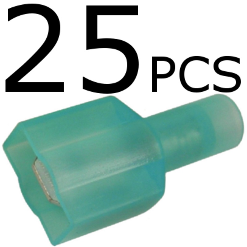 PM   V1864PT   Nylon .250″ Fully Insulated Male Qty. 25   Nylon Fully Insulated Male