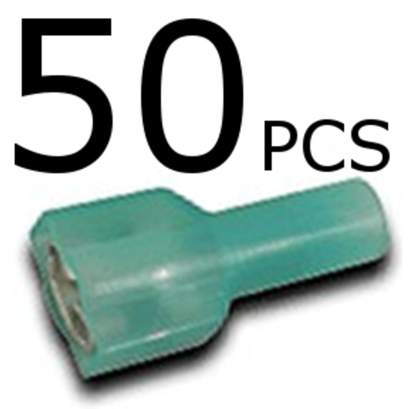 PM   V1865PT   .250″ Fully Insulated Female Qty 50   Nylon Fully Insulated Female