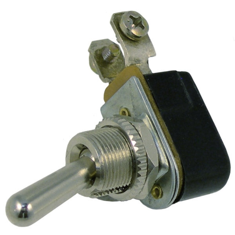 PM V5510PT   Metal Bat Handle Toggle SPST Switch