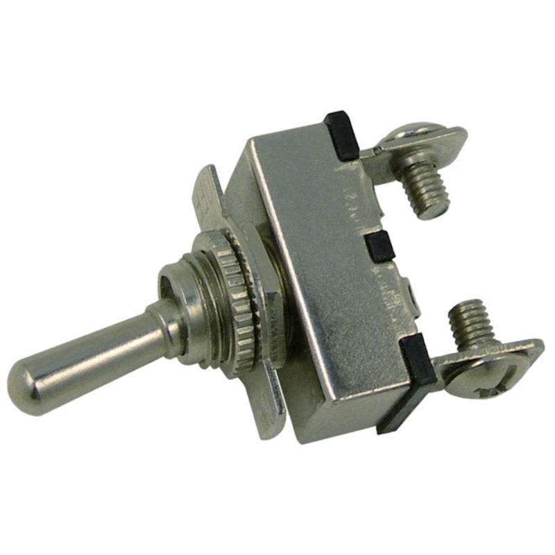 PM  V5577PT   On-Off    Metal Bat Handle Toggle SPST Switch