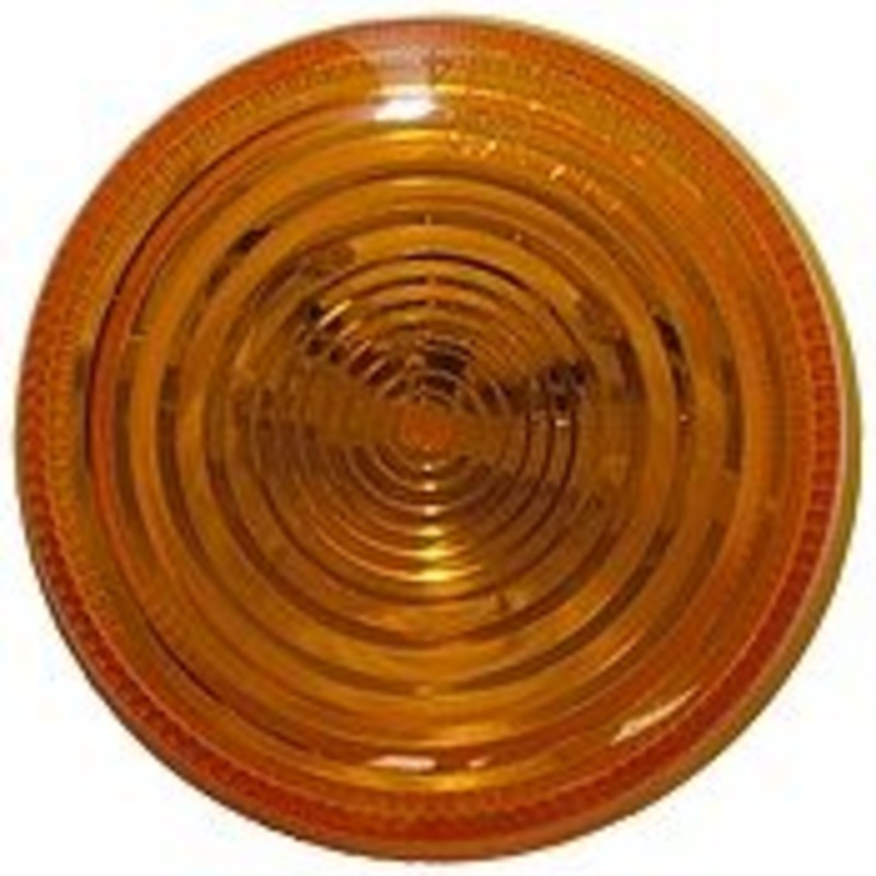 LumenX M197A 2-1-2″ Amber LED Clearance- Side Marker, Grommet