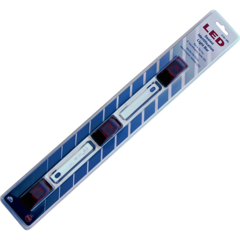 PM V191-3RL Red Identification Light Bar (6 Pcs)
