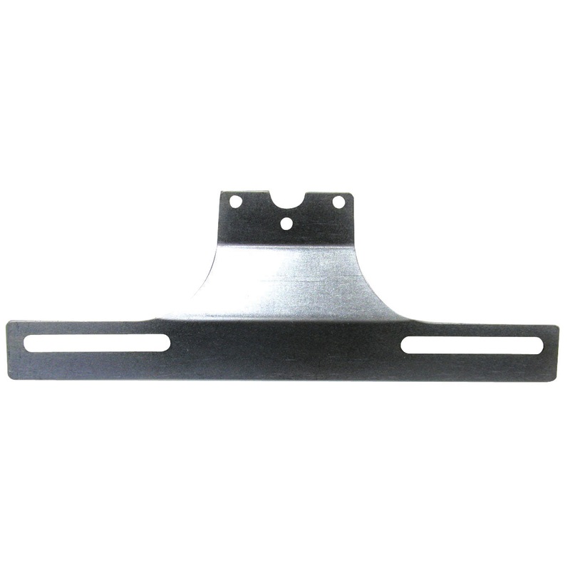PM V25900-09 Steel Universal RV License Plate Bracket (10 Pcs)