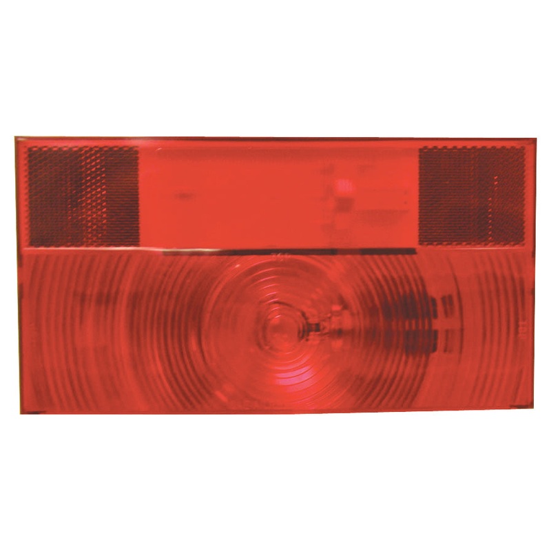PM V25911 Red RV Stop, Turn, & Tail Light w-Reflex (10 Pcs)