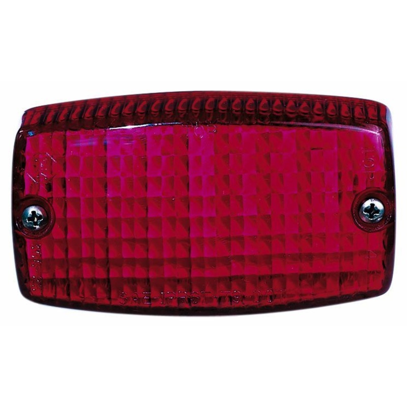 PM V306R Red Surface-Mount Rear Stop, Turn, & Tail Light (6 Pcs)