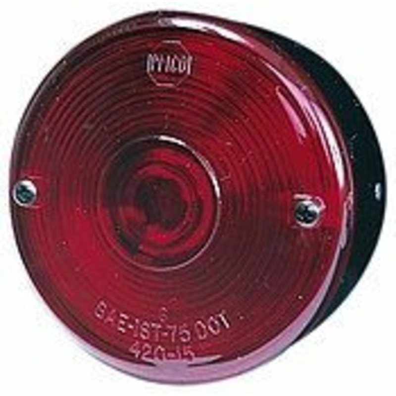 PM V428 w-License Light Universal Stud-Mount Stop, Turn, & Tail Light (3 Pcs)