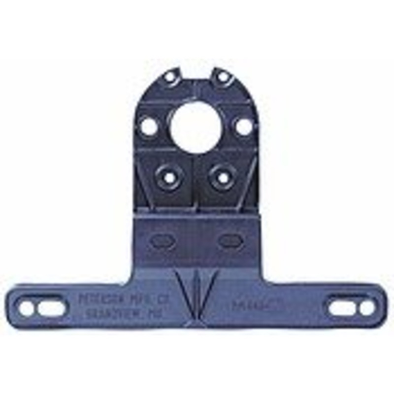 PM V440-09 Black Plastic Universal License Brackets (12 Pcs)