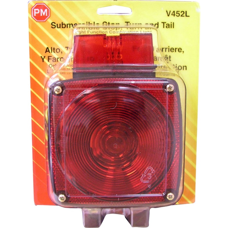 PM V452L w-License Light Submersible Combination Tail Light (3 Pcs)