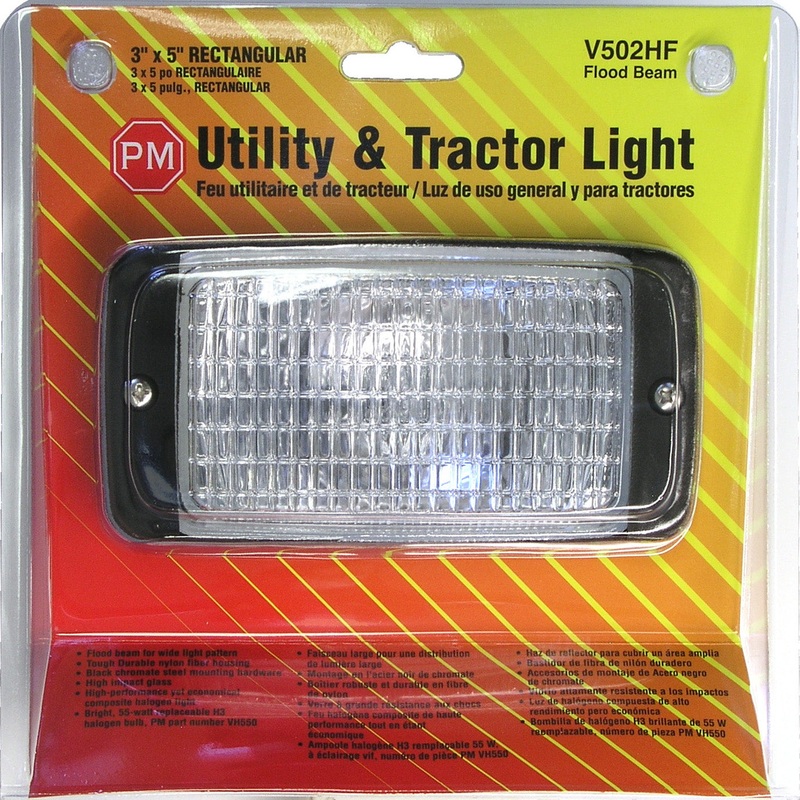 PM V502HF Flood 3″ x 5″ Tractor-Utility Light (3 Pcs)