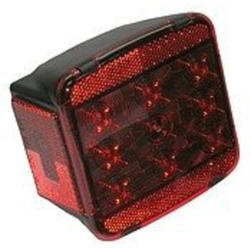 PM V840L w-License Light LED Stop, Turn, & Tail Light (6 Pcs)
