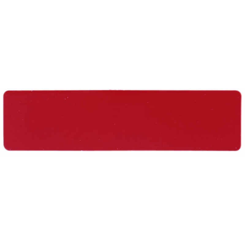 Spitfire    B492R   Red   Rectangular Reflectors
