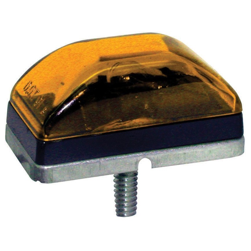 AMD – 151A Amber Sealed Stud Mount Clearance Light Single