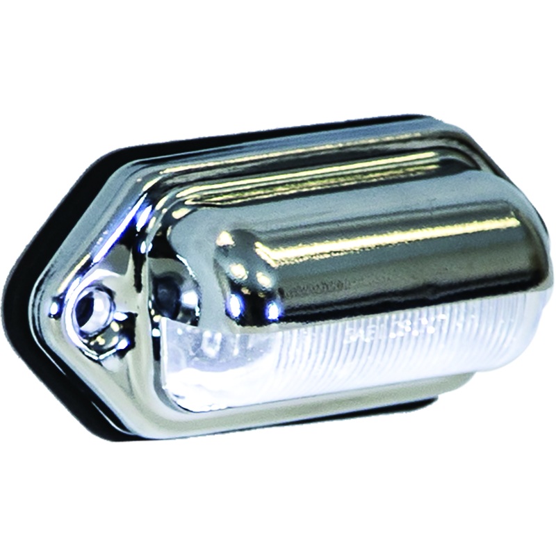Buyers – 2″ License Plate Light, 2 LED Clear, Blunt Cut Ends, Bulk