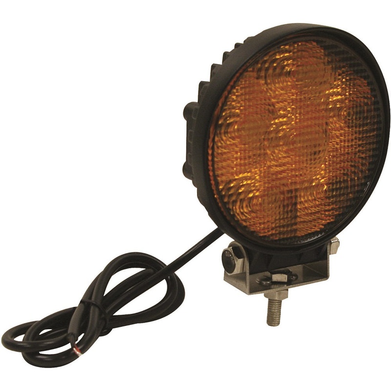 Buyers – 6 LED Amber (Spreader) Flood Light,  12 – 24 Volt