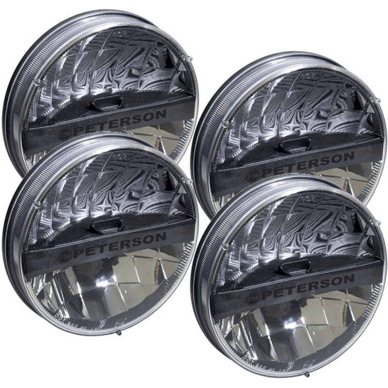 Great White  M701C  7″ Round LED Headlight, 4 pack