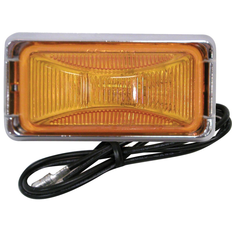 PM E150A Amber Sealed Rectangular Clearance Light
