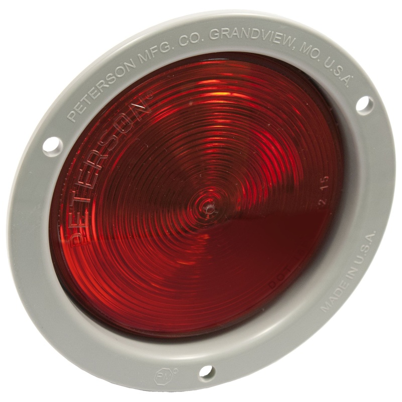 PM M814R Single Diode LED 4″ Round Stop, Turn & Tail Light
